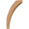 Ekena Millwork 3 1/2"W x 24"D x 36"H Thorton Smooth Knee Brace, Western Red Cedar BRC04X24X36THR00SWR - alternate 1